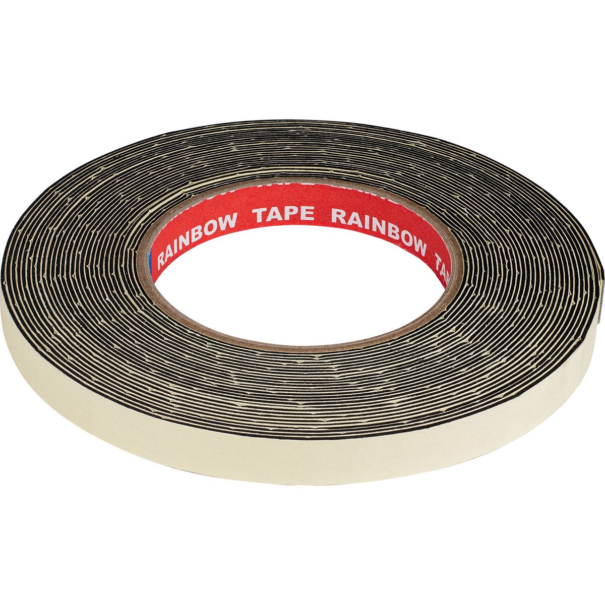 Double Sided 1/2" x 3/64" Black Mounting Tape 30 ft. Long